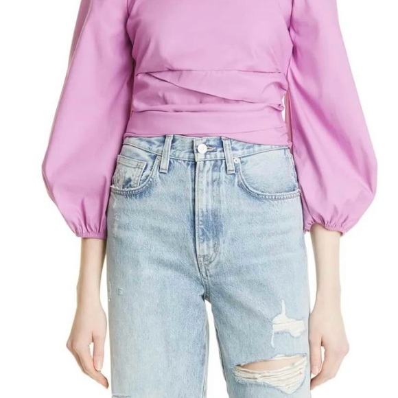 Veronica Beard Kayla puff sleeve - Picture 3 of 9